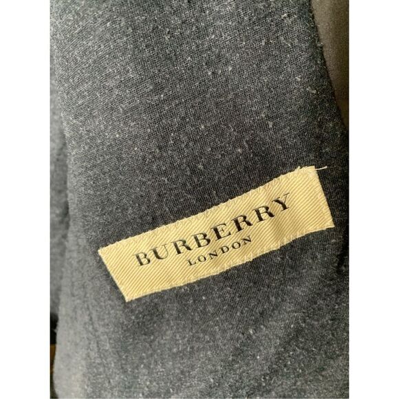 Burberry London blazer jacket vented black nova check women’s size 50 / US 16 - Picture 5 of 13